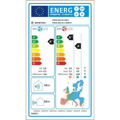 Ariston Prios 70 24000 BTU