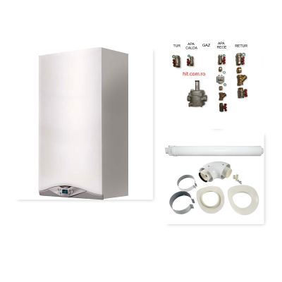 Ariston Hs Premium 24 si set de armaturi