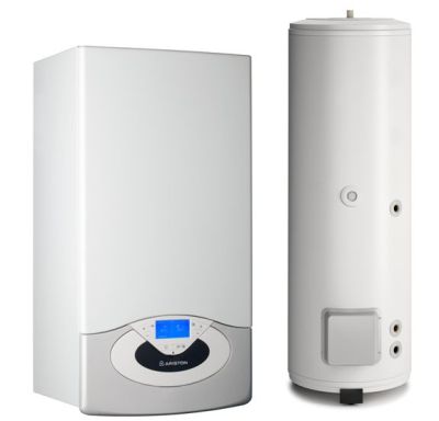Pachet Ariston Genus Premium Evo HP 45FF si boiler BC1S 300