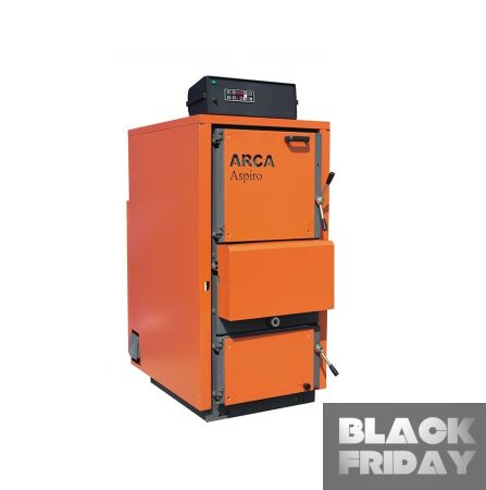 Centrala lemne gazeificare Arca Aspiro INOX 52R - 49KW