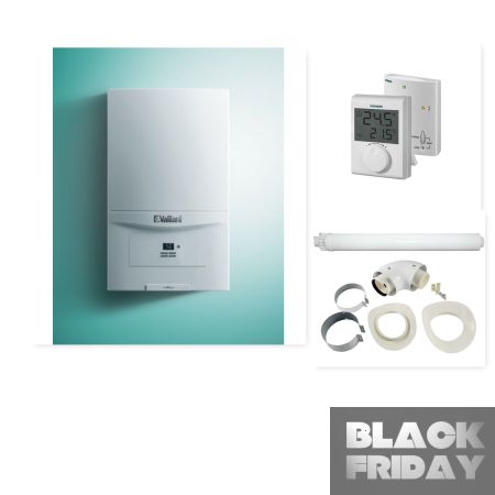 Centrala Vaillant EcoTEC Pure VUW 286/7-2 si termostat Siemens RDH 100RF