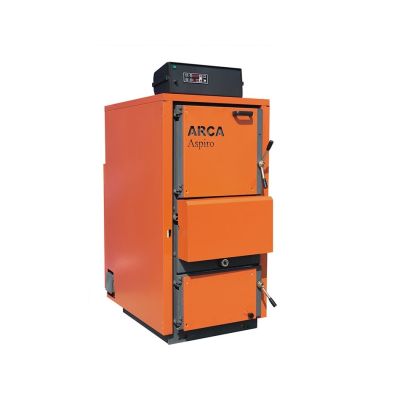 Centrala lemne gazeificare Arca Aspiro INOX 70R - 69KW