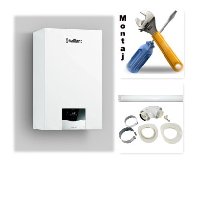 Pachet instalare Vaillant VUI 32 cu boiler incorporat
