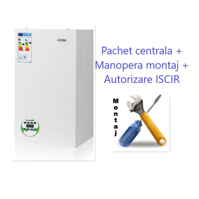 shave Employer Giotto Dibondon Pachet centrala termica condensatie Motan Mkdens 20-P impreuna cu manopera  montaj si autorizatie ISCIR C38GC25-PV1