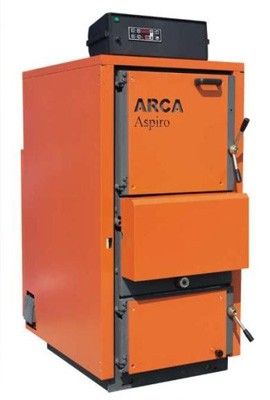 Centrala lemne gazeificare Arca Aspiro INOX 90R - 84KW