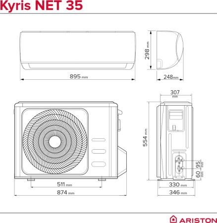 Ariston Kyris Net 35 12000 BTU
